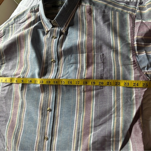 Men's Multicolor Striped Shirt Loafers by‎ Reed StJames Size XL - Picture 8 of 10